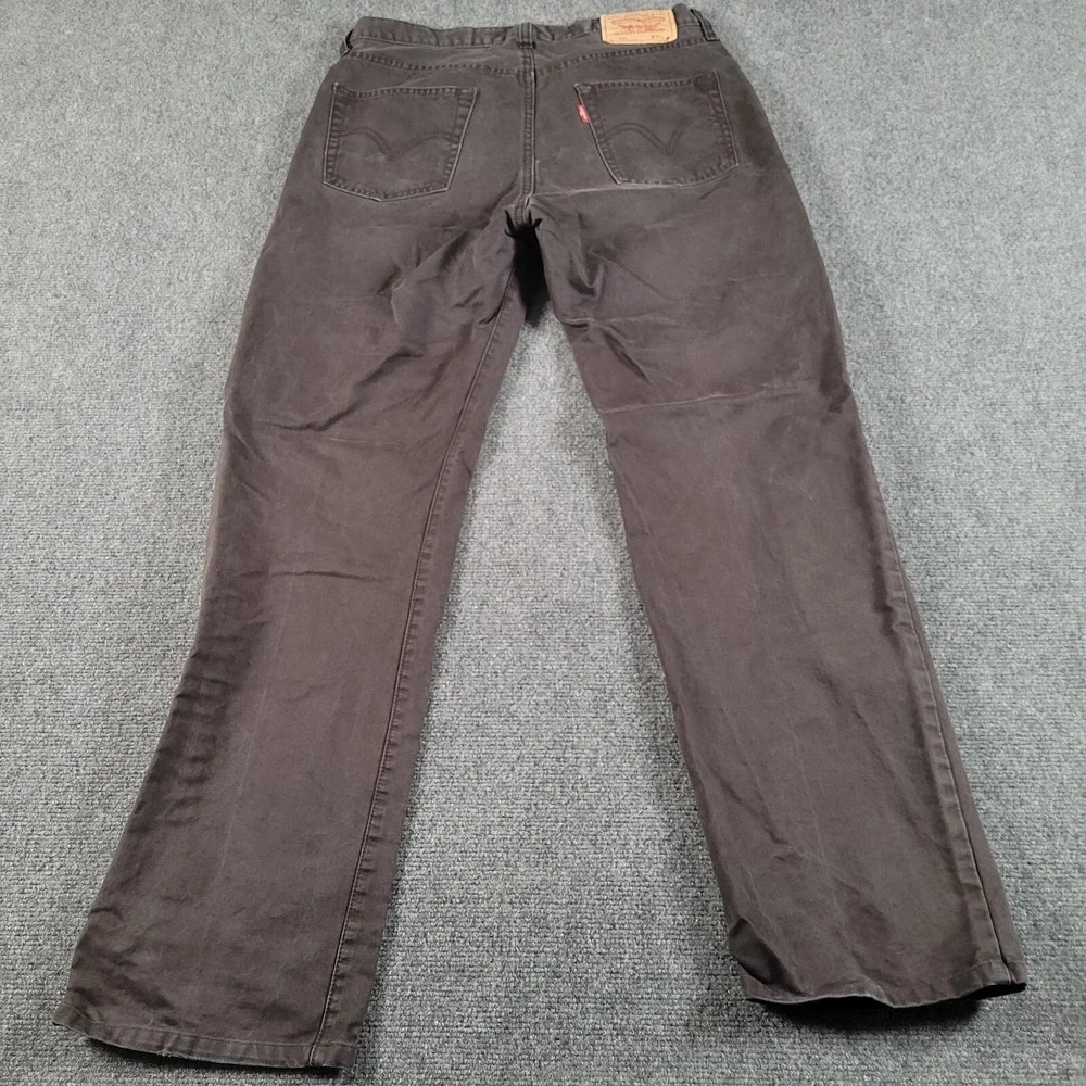Levi's 751 Jeans Men's (Label 34x34) Regular Fit Black 100%‎ Cotton